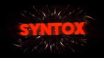 Intro for Syntox [ Only blender ] || 15 Likes ?