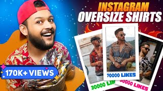 Best Budget Stylish OverSize Shirts For Men 🔥 Powerlook Printed Shirt Review 2023 | One Chance screenshot 5