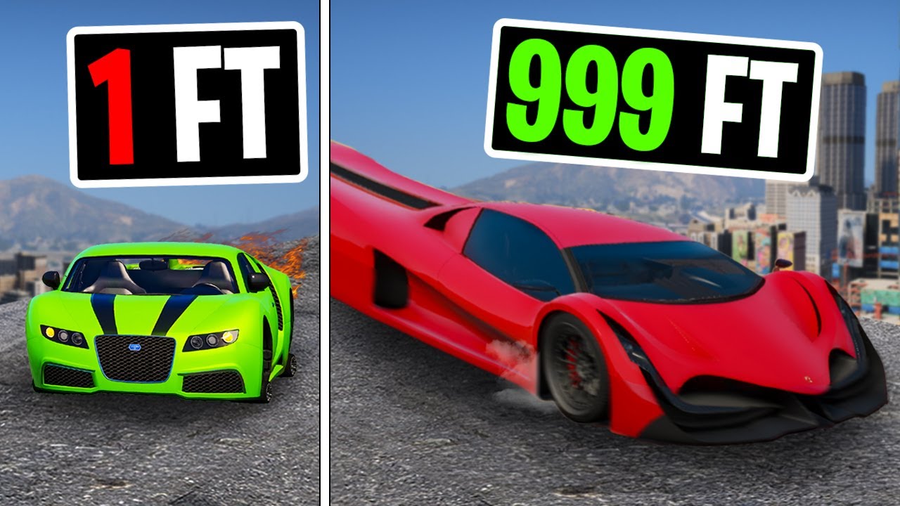 everytime I CRASH my SUPERCAR gets LONGER.. GTA 5 RP