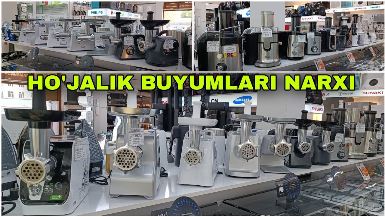 Хужалик буюмлари Блендер мясорубка соковыжималка нархлари Blender go'sh maydalagich sok chiqargich