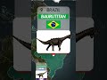 Where Did Dinosaurs Live Dinosaurs From Different Countries 