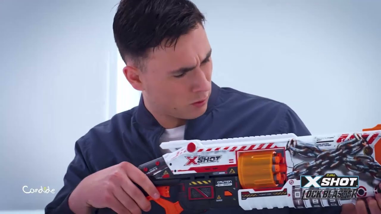 Lançador de Dardos X-Shot Skins - Lockable Blaster