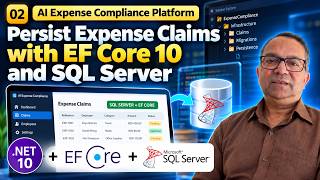 EF Core 10 + SQL Server - Persist Expense Claims in ASP.NET 10