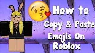 How to Copy & Paste Emojis On Roblox! 😀