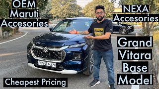 Maruti Grand Vitara Cheapest Oem Parts In Delhi | Maruti Oem Accesories | Nexa Oem Parts | Car Mode