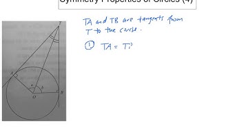 Geometry: Symmetry Properties of Circles 4