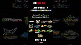 Info Rame Rame Karnaval Siraman Kesamben horeg brewog