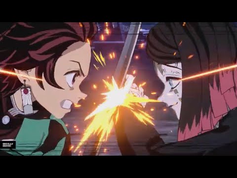 【鬼滅の刃 ヒノカミ血風譚_炭治郎（ヒノカミ神楽）VS 魘夢 】（CV 花江夏樹 平川大輔 ）