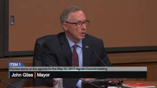 Council Study Session - 5/22/2017