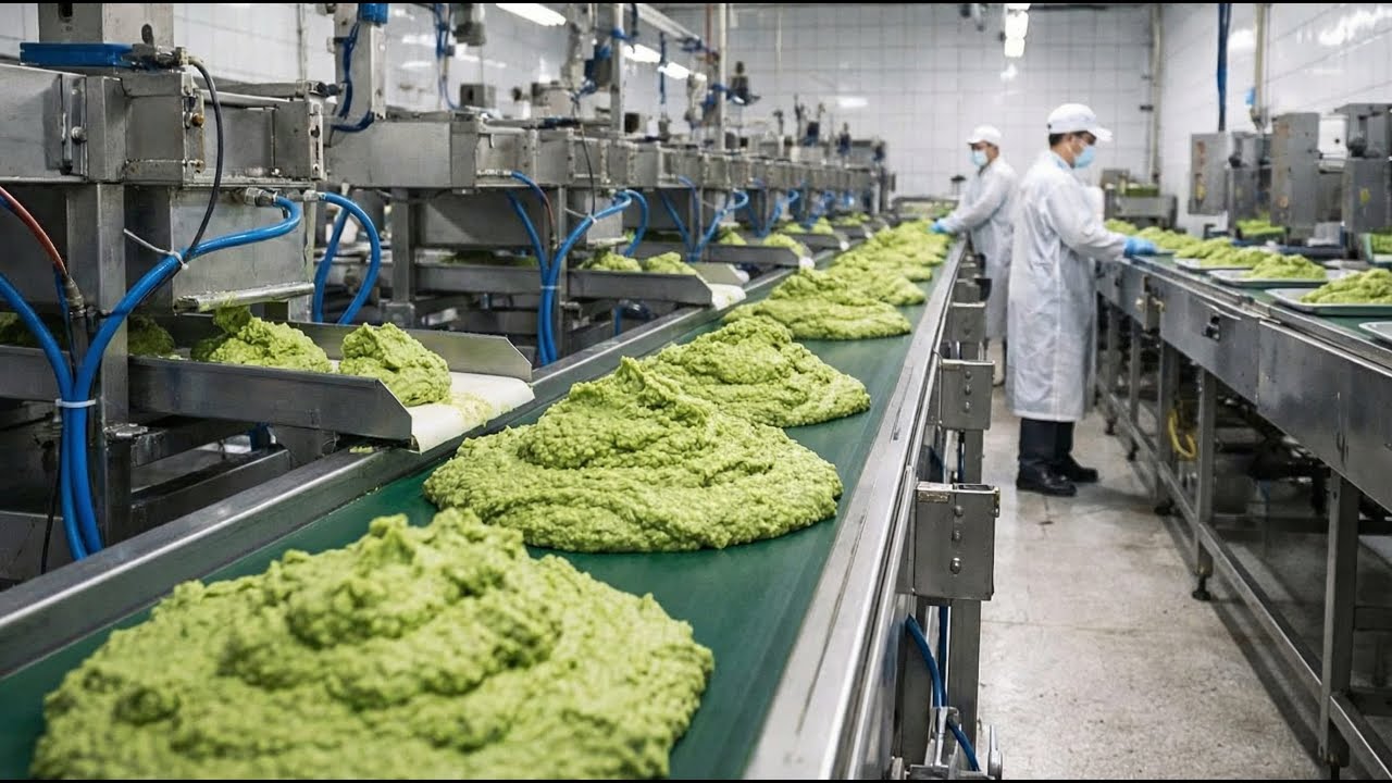 How Real Wasabi is Made: Inside the Factory and Farm | Complete Process