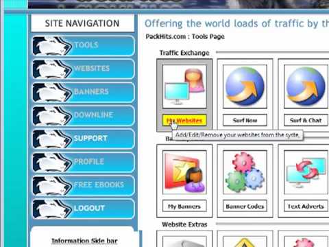 Free website traffic - YouTube