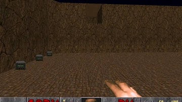Doom II level 10, Refueling Base: Raised T-shaped tunnel