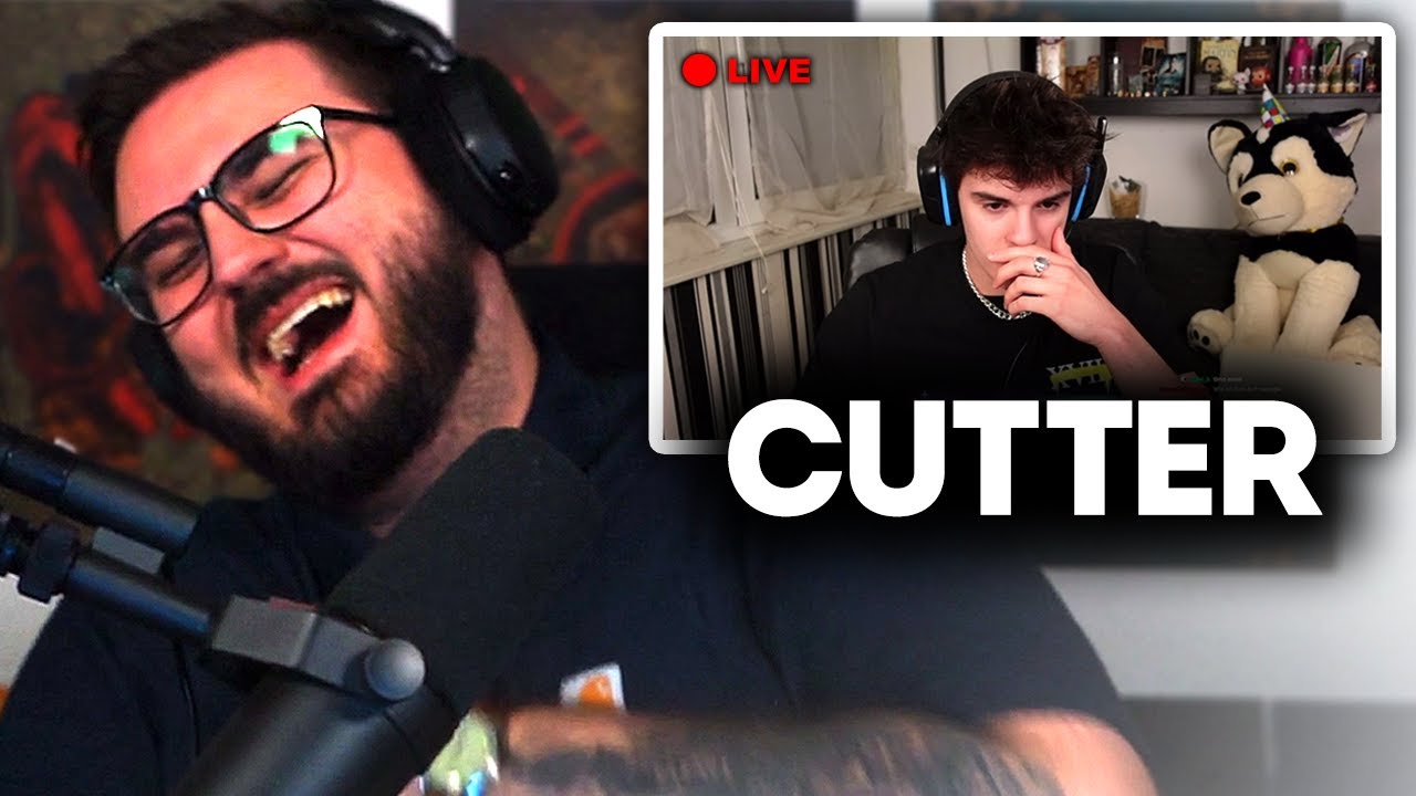 Cutter im Stream zur Rede gestellt..