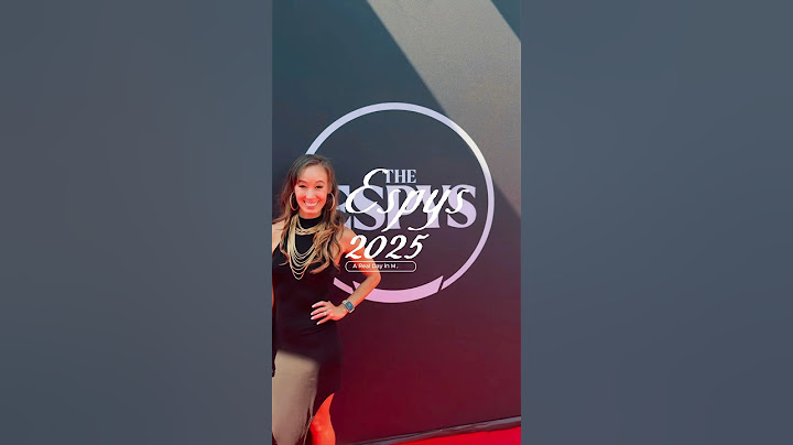 Je suis allée à l'ESPYS 2025 et à l'after party !✨ | Célébrités, buffet et grâce de Dieu 🙌