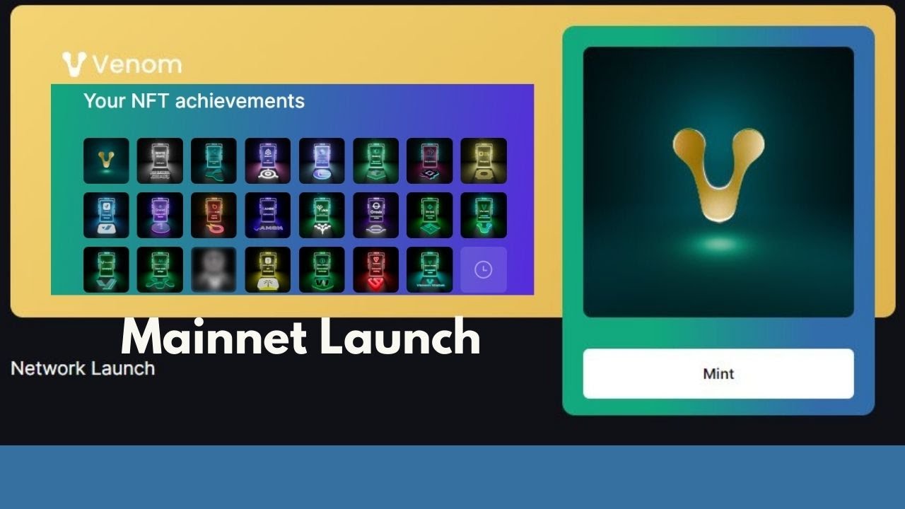 VENOM MAINNET LAUNCH TASK / VENOM NEW TASK 