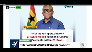 NHIS IN A WEEK: A weekly recap of the National Health Insurance Authority activities.