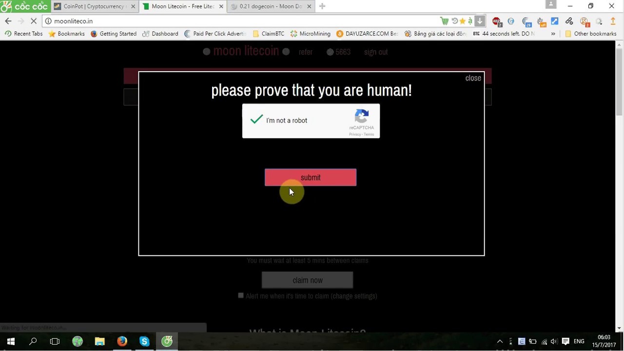 Earn money from CoinPot