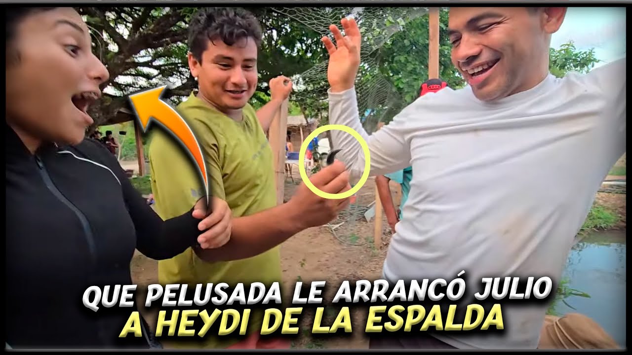 Miren lo peluda que es Heydi. Los Bichos no aguantan por comer estos ricos pescados