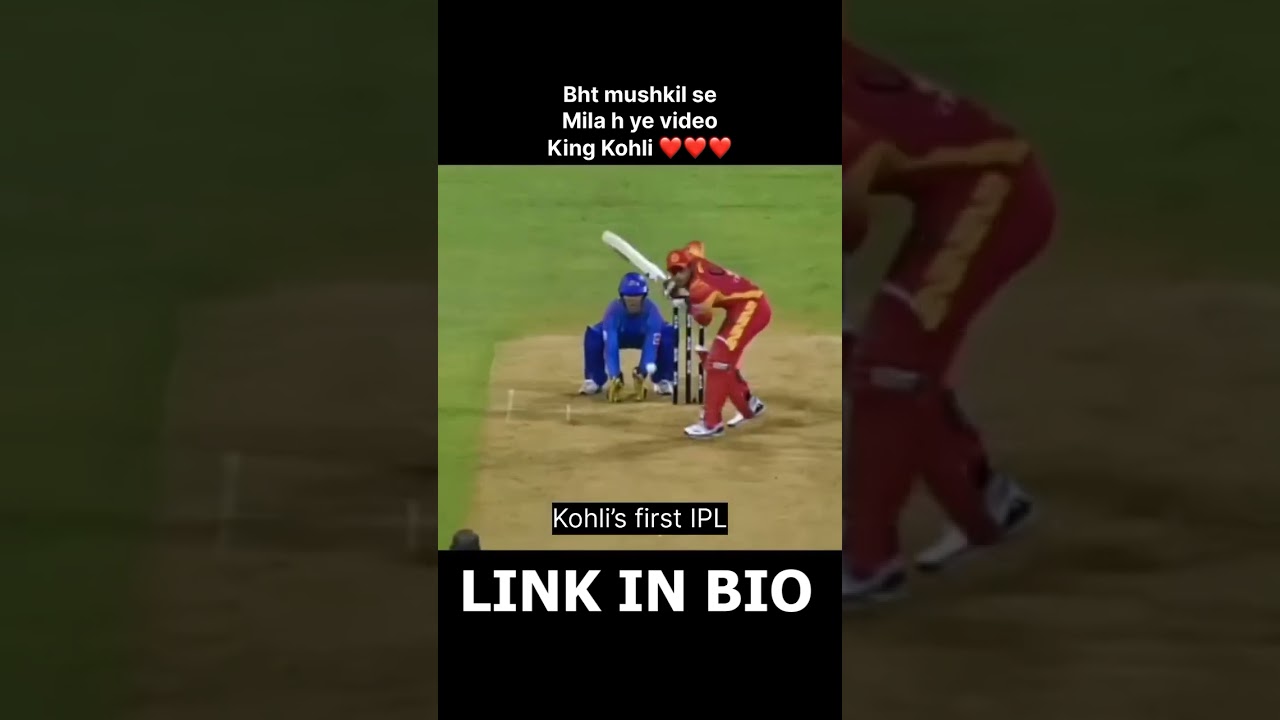 Virat Kohli’s First IPL in 2008 – The Rise of a Legend! 🔥🏏