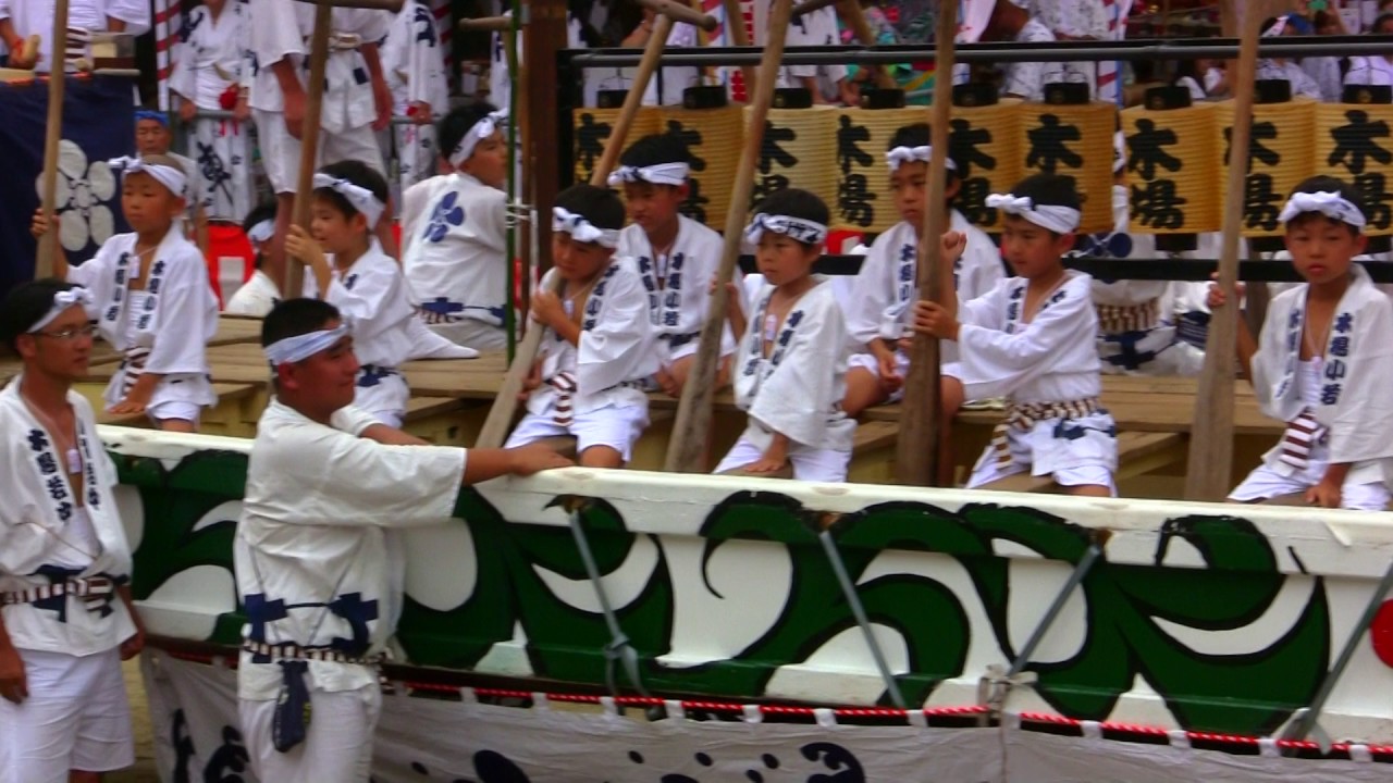 天神祭2017 宵宮【どんどこ船 宮入り 鉾流神鉾奉還】