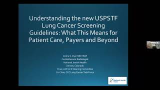 Lung Cancer Webinar USPSTF Guideline Update 2021