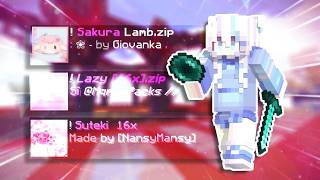 The BEST Pink Bedwars/PVP Texture Packs 16x - FPS Boost (1.8.9)