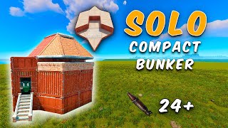 *COMPACT* Solo Bunker 24+ Rockets (Guide) / Rust Base Design