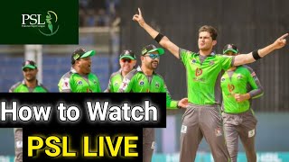 #psllive #ps12021 #pslivematchtoday PSL 2021 Streaming | How to Watch PSL 21 Live On Mobile | screenshot 5