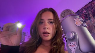 ASMR tingly doctor checkup 