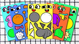 New Incredibox Sprunki - Sad Moments of Sprunki Phase 1 😭💔 SUS MOD | Sticker Book DIY