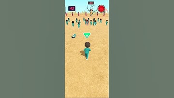 part 🚷💔😭 squid game 3D play k sniper challenge YouTube video #squidgame #viral #shorts #gaming