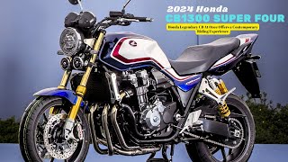 Honda Legendary CB At Once Offers a Contemporary Riding Experience | 2024 Honda CB1300 Super Four