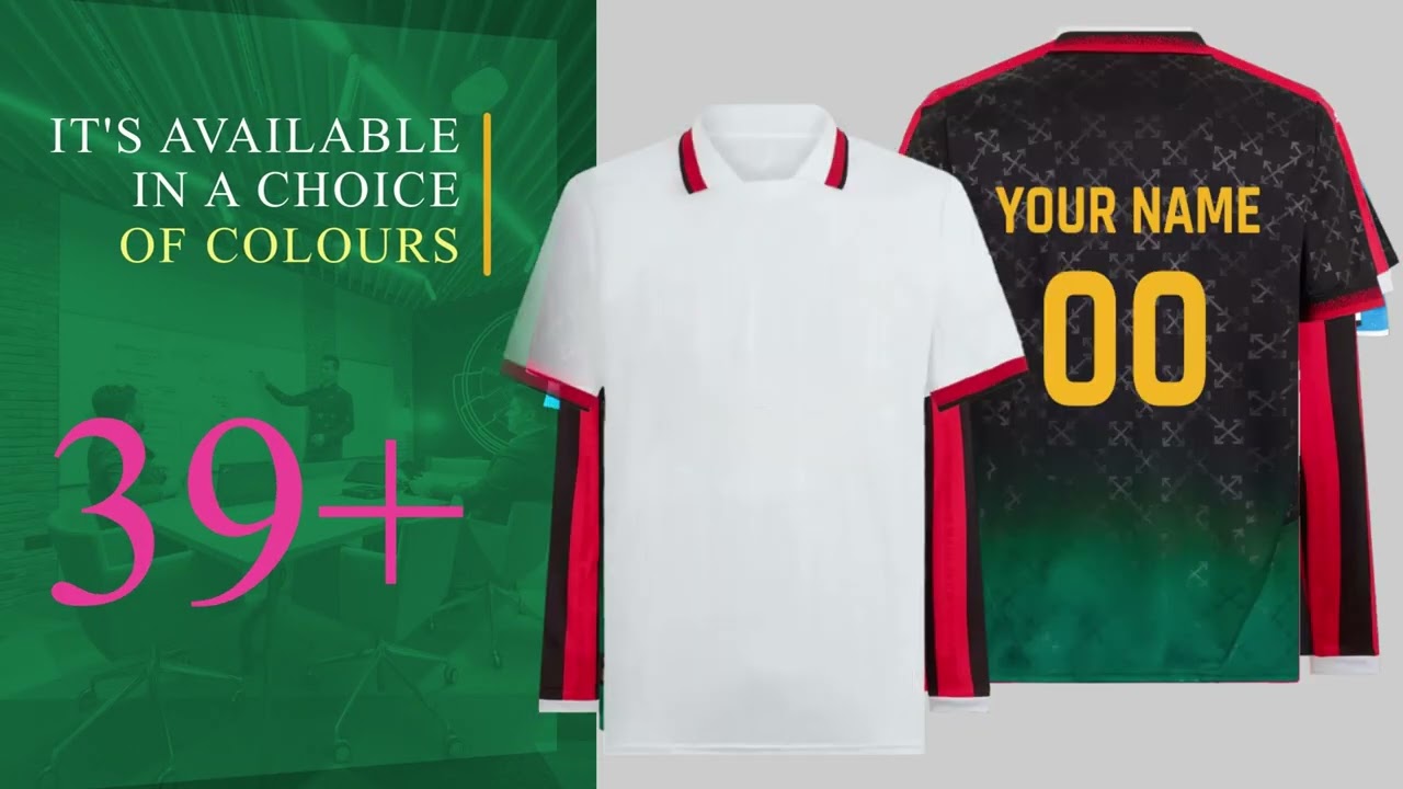 Create Your Own: Custom Soccer Jerseys for Teams, Families & You!