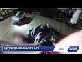 Collier County deputy helps save driver by performing CPR