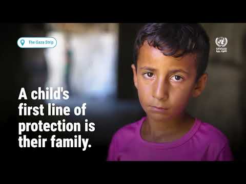 You can help a child who has lost their family in Gaza