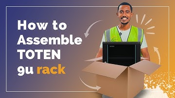 How to Assemble a 9U TOTEN Server Rack (Step-by-Step Guide) | Kenera የ ICT solution አቅራቢ በኢትዮጵያ