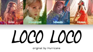 How Would MAMAMOO(마마무) sing LOCO LOCO (HURRICANE EUROVISION 2021) LYRICS (Color Coded ENG/SRB)🇷🇸🇷🇸🇷🇸