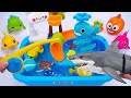 [🐟Toy asmr🦈] Zuru Robo Shark &amp; Baby Shark &amp; Water Park Aquarium Playset | Satisfying Unboxing