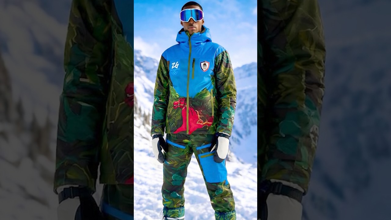 Костюмы сборной Гаити для зимних Олимпийских игр — это нечто! ❄️🇭🇹