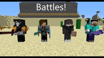 Minecraft Custom NPCs Mod: Turning my Friends and I into Tough Bosses