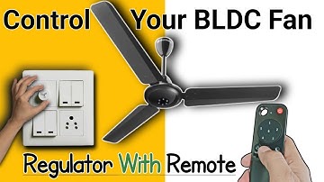 Control Your BLDC Ceiling Fan with Regulator + Remote #bldcfan #fanregulator