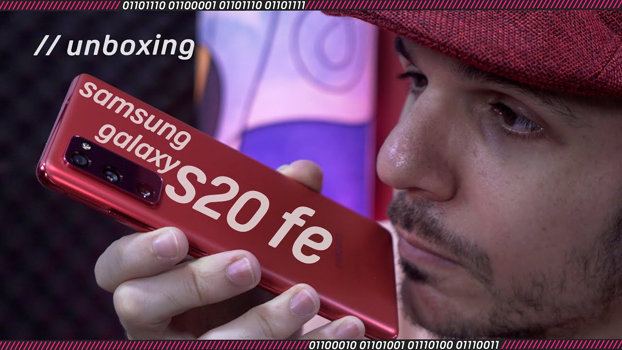 Galaxy S20 FE Unboxing E Impress es Do Modelo NACIONAL Exynos 990 