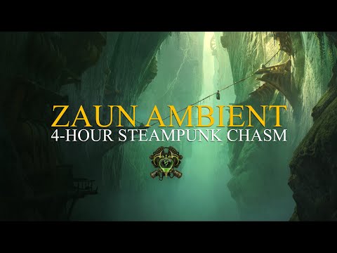 Zaun Ambient | Deep Steampunk Chasm Ambience - League of Legends