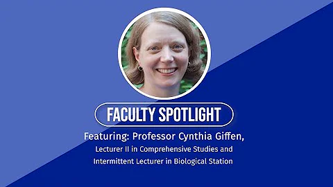 Cynthia Giffen Spotlight  video