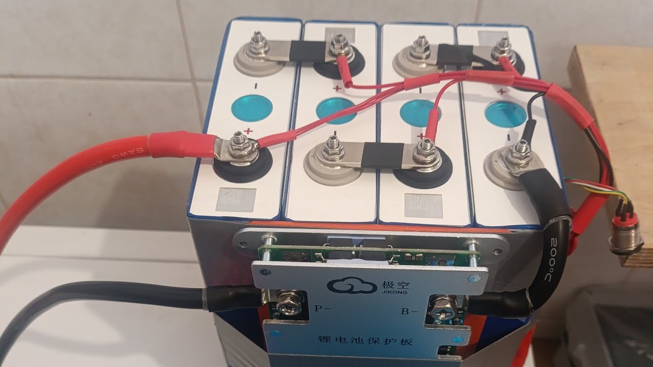 Проверка аккумуляторной сборки lifepo4 12v 105Ah Eve energy