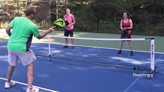 Reston Today - Pickleball at Autumnwood Tennis Courts