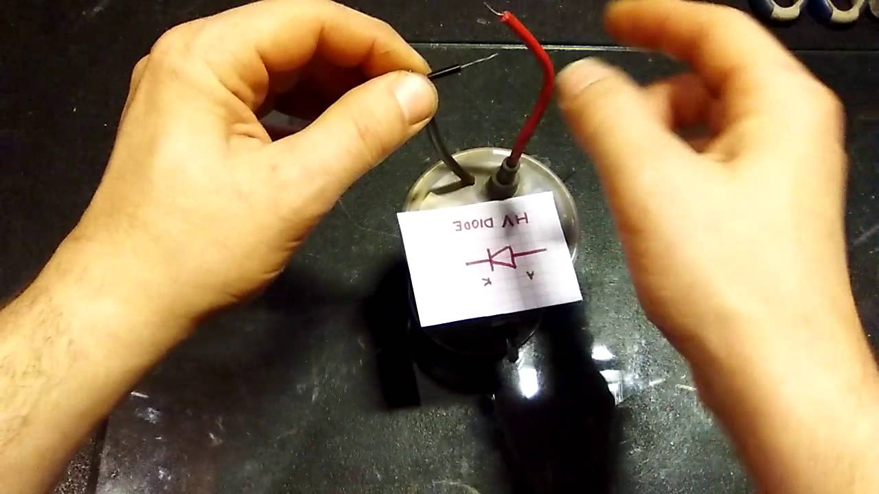 High Voltage Diode (how i test it) YouTube