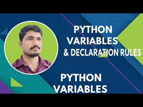Python variables | rules for declaring python variable | program for ...