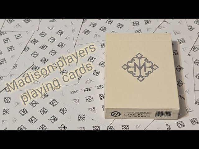 Daily deck review day 261 - Madison Players playing cards By