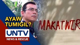 Ilang estudyante, boluntaryong nilinis ang nakitang bandalismo sa Araullo High School